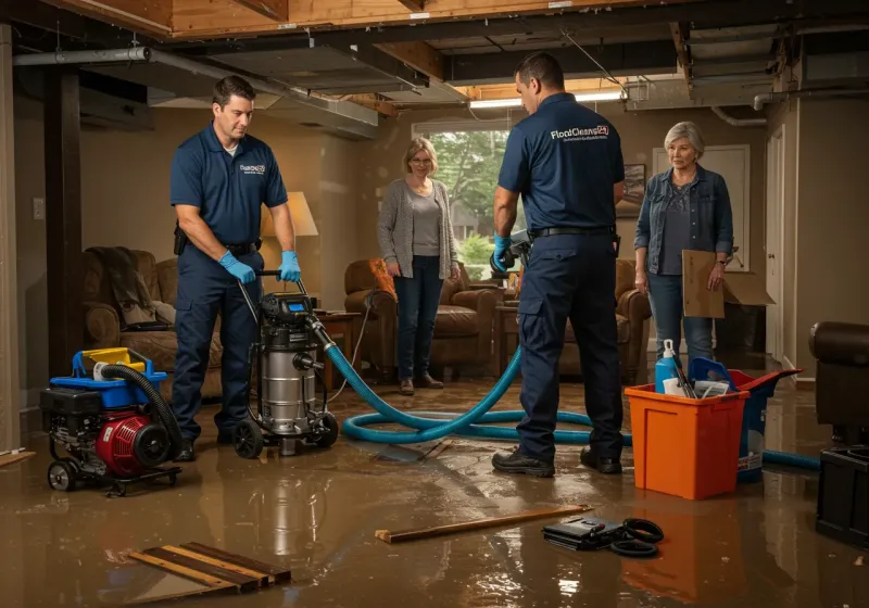 Basement Water Extraction and Removal Techniques process in Cramerton, NC